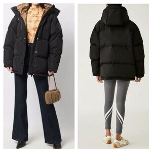 Tory Burch Sport XS Down Black Coat